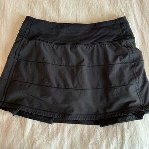 Lululemon Pace Rival mid rise Black Athletic skirt